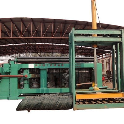 La Chine Machine de mise en réseau hexagonale verte de 2 m avec une puissance de coupe hydraulique de 2,2 kW fournisseur
